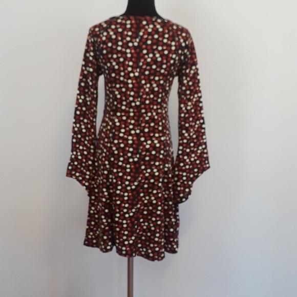Nwt Aryeh Bell sleeve polka dot knit dress - Picture 4 of 7